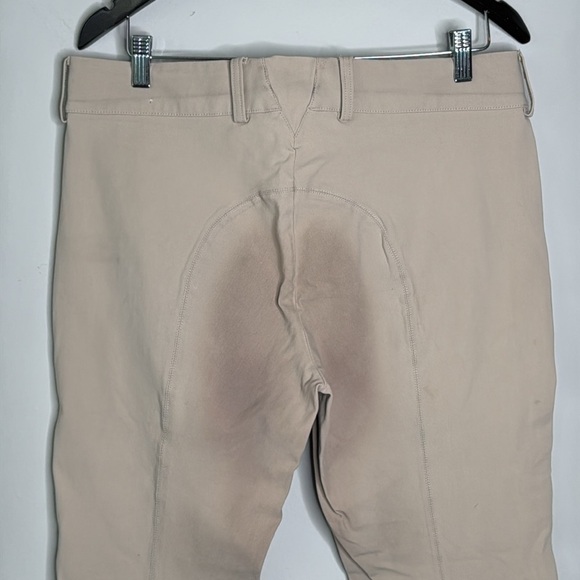 Ariat Olympia Knee Patch Breeches in Tan Women's Size 36 Long - Picture 6 of 9
